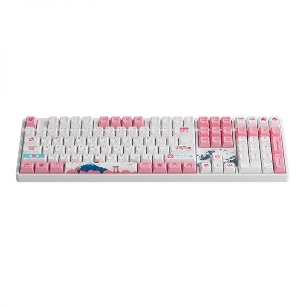 AKKO World Tour Tokyo R2 5108s OSA SP RGB Mechanical Keyboard (AKKO CS Jelly Pink) - DataBlitz