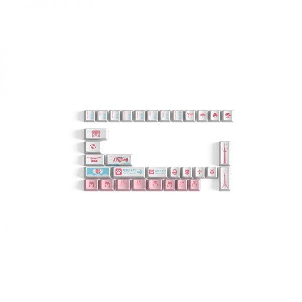 AKKO WORLD TOUR TOKYO R2 PBT KEYCAPS SET OEM 162 KEYS - DataBlitz