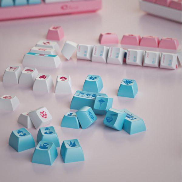 AKKO WORLD TOUR TOKYO R2 OSA 145 KEYS KEYCAPS - DataBlitz