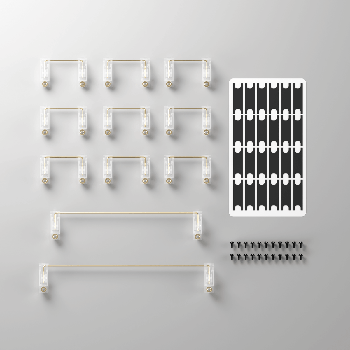 Akko Screw-In Stabilizer (White) - DataBlitz