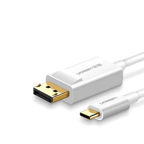 Ugreen USB-C To DP Cable 1.5M (White) (MM139/40420)