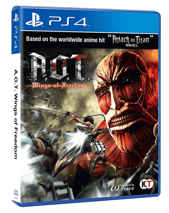 PS4 A.O.T WINGS OF FREEDOM REG 3 - DataBlitz