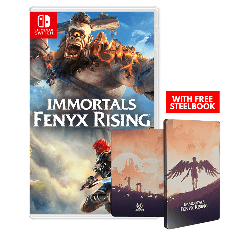 Nintendo Switch Immortals Fenyx Rising With Steelcase