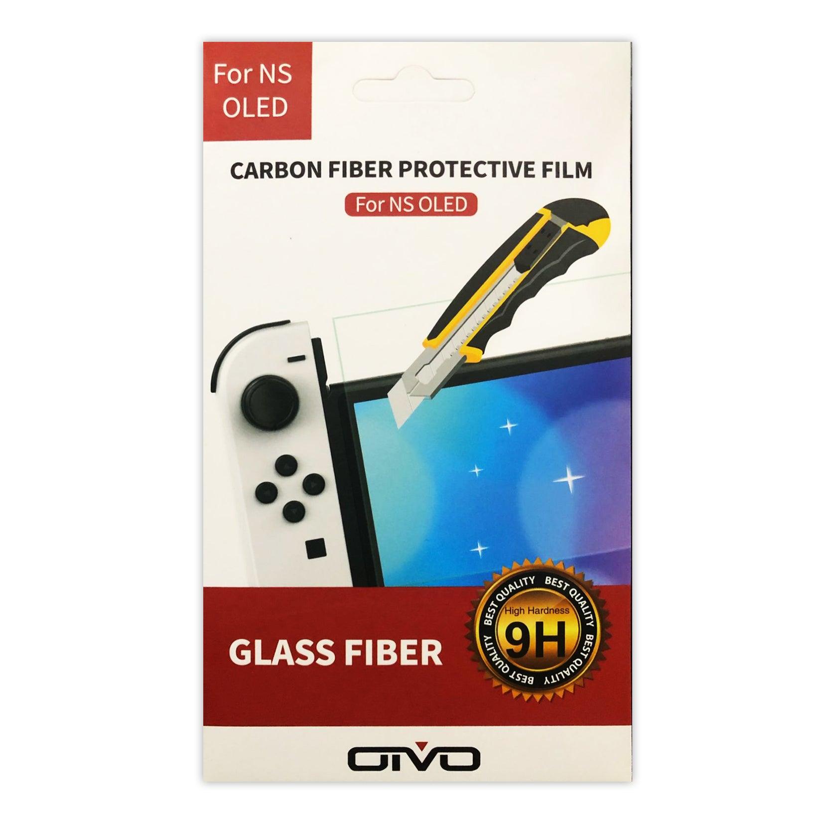 NSW OIVO 9H LCD CARBON GLASS FIBER PROTECTIVE FILM FOR NS OLED (IV-SW162)