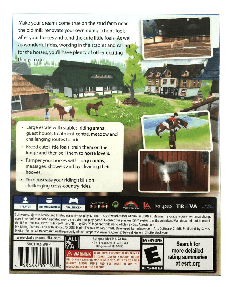 PS4 My Riding Stables Life With Horses All