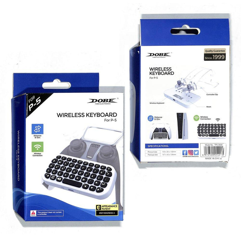 DOBE PS5 WIRELESS KEYBOARD FOR P-5 (TP5-0556) - DataBlitz