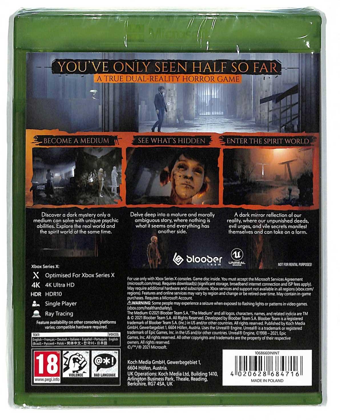 XBOXSX THE MEDIUM (EU) - DataBlitz