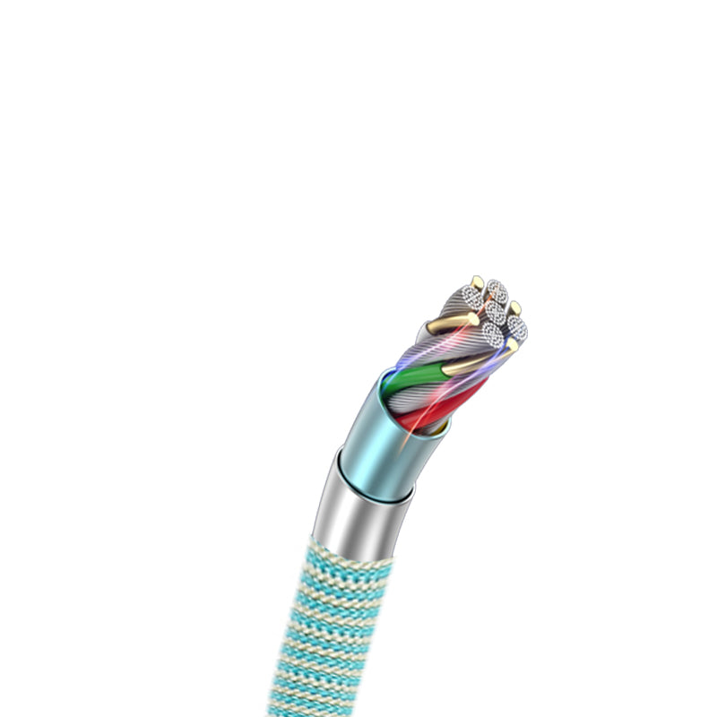 Motivo H24 Data Cable Braided Wire 120CM Apple Lightning (Blue)