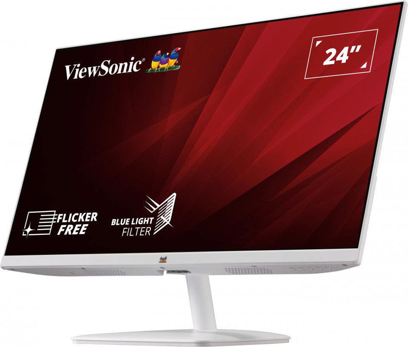 Viewsonic VA2430-H-W-6 24” FHD Monitor With White Narrow Bezel - DataBlitz