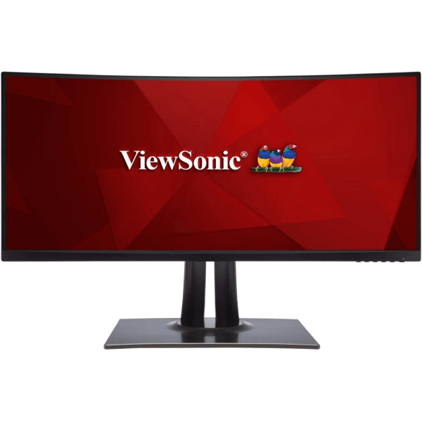 VIEWSONIC VP3481 34-Inch WQHD SRGB Ergonomic Ultra-Wide Curved Professional Monitor - DataBlitz