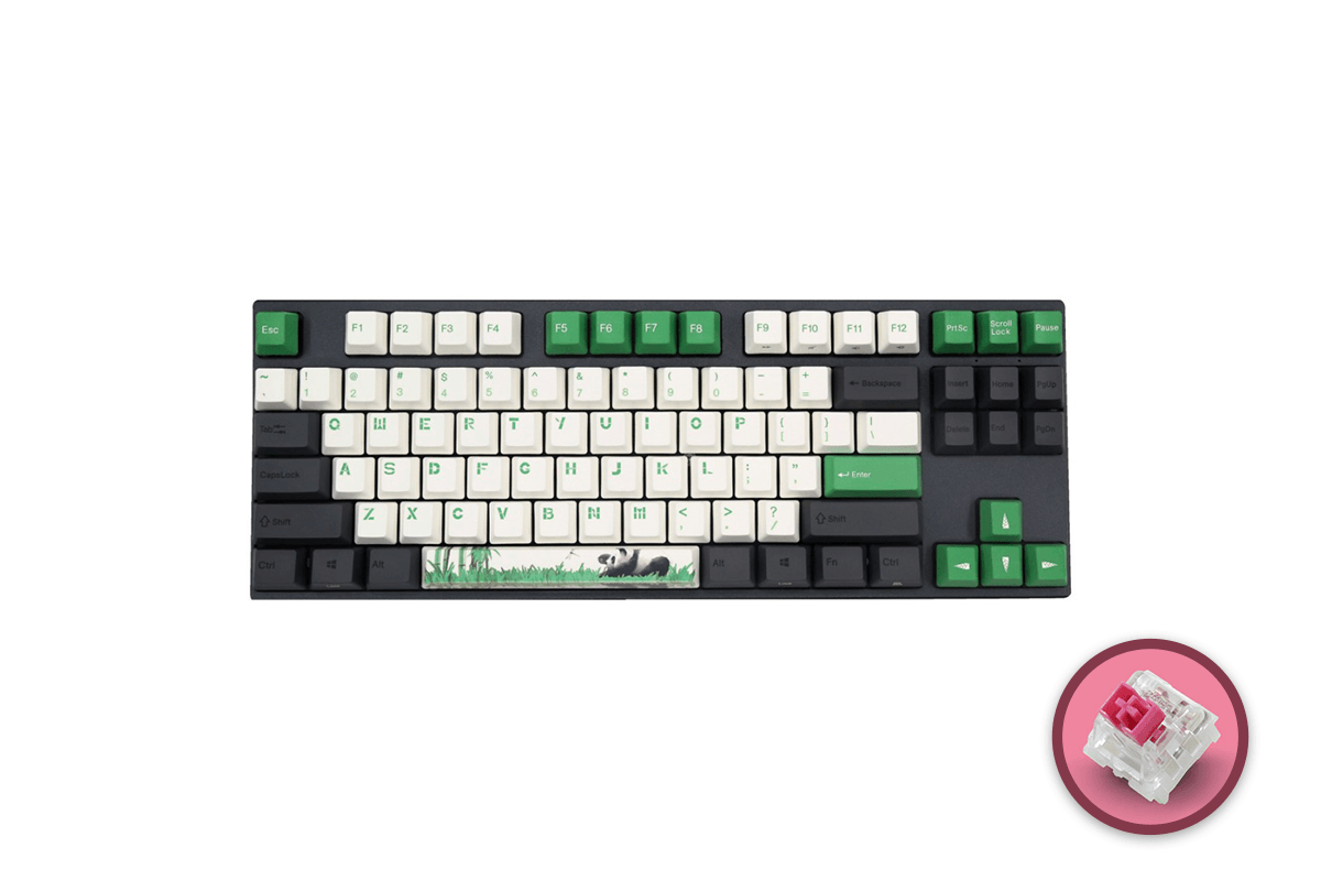 Varmilo VEM87 Panda R2 Mechanical Keyboard (Varmilo EC ROSE V2) (A33A029B0A3A01A026) - DataBlitz