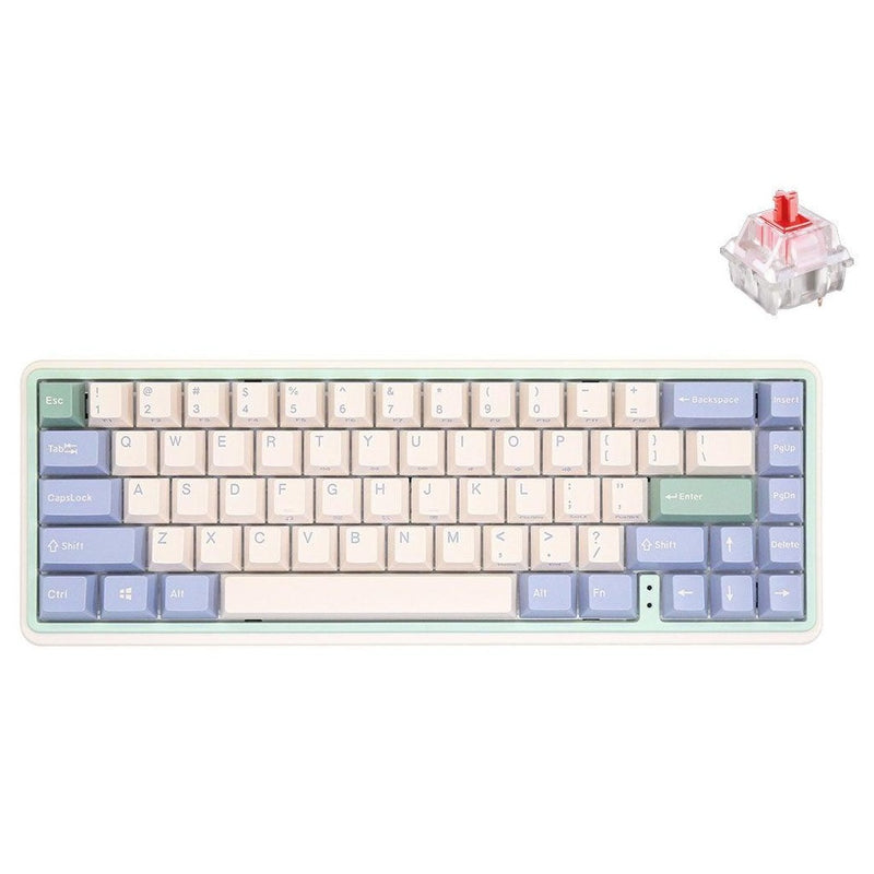 Varmilo Minilo VXH67 Eucalyptus Hot Swappable Mechanical Keyboard (Cherry MX Red) (A44A046D4A3A01A039) - DataBlitz