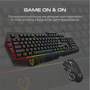 VERTUX VENDETTA ERGONOMIC GAMING KEYBOARD & MOUSE WITH PROGRAMMABLE MACRO KEYS (EN) - DataBlitz