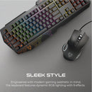 VERTUX VENDETTA ERGONOMIC GAMING KEYBOARD & MOUSE WITH PROGRAMMABLE MACRO KEYS (EN) - DataBlitz