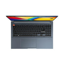 Asus Vivobook Pro 15 OLED K6502HC-MA073WS Laptop (Quiet Blue) | 15.6" 2.8K (2880 x 1620) | i9-11900H | 16GB RAM | 512GB SSD | RTX 3050 | Windows 11 Home | MS Office Home & Student 2021 | Asus BP1504 Casual Backpack - DataBlitz