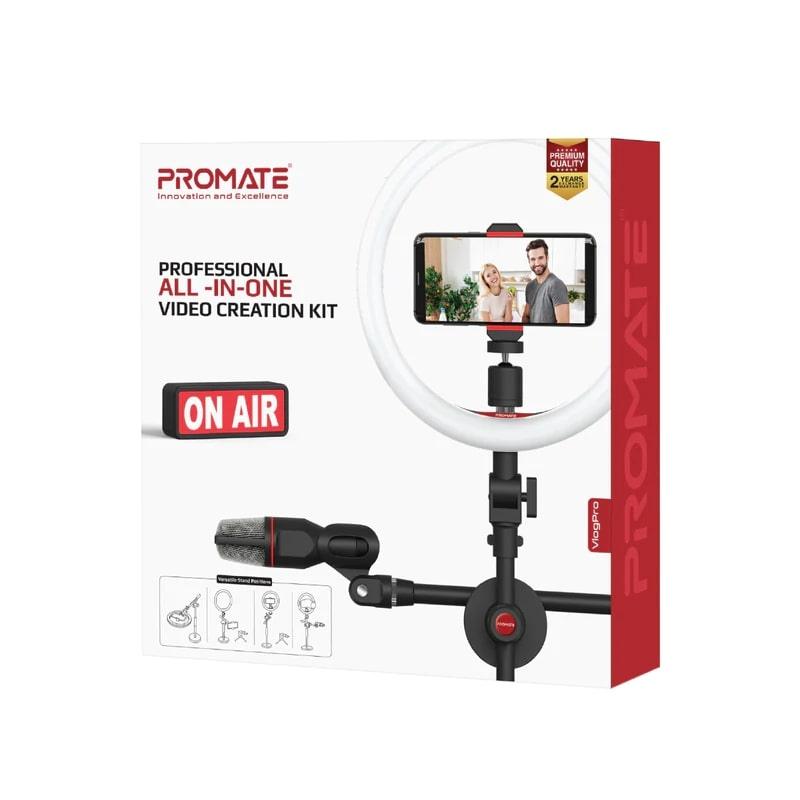 Video Making Pro Kit PROMATE VLOGPRO PROFESSIONAL ALL-IN-ONE VIDEO CREATION KIT