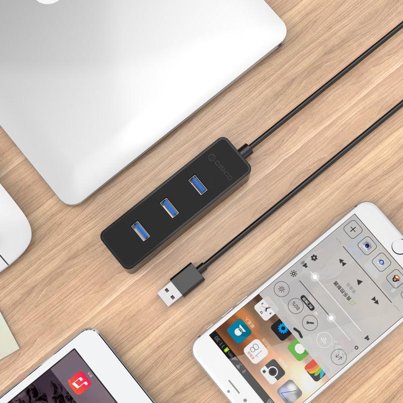 ORICO 4-Port USB 3.0 Hub (Black) (W5PH4-U3-V1) - DataBlitz