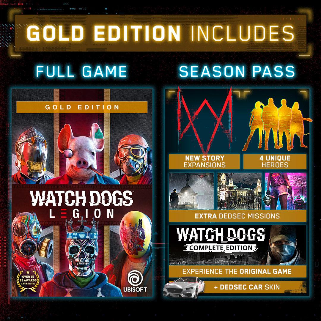 XBOX ONE WATCH DOGS LEGION GOLD EDITION (EU) - DataBlitz
