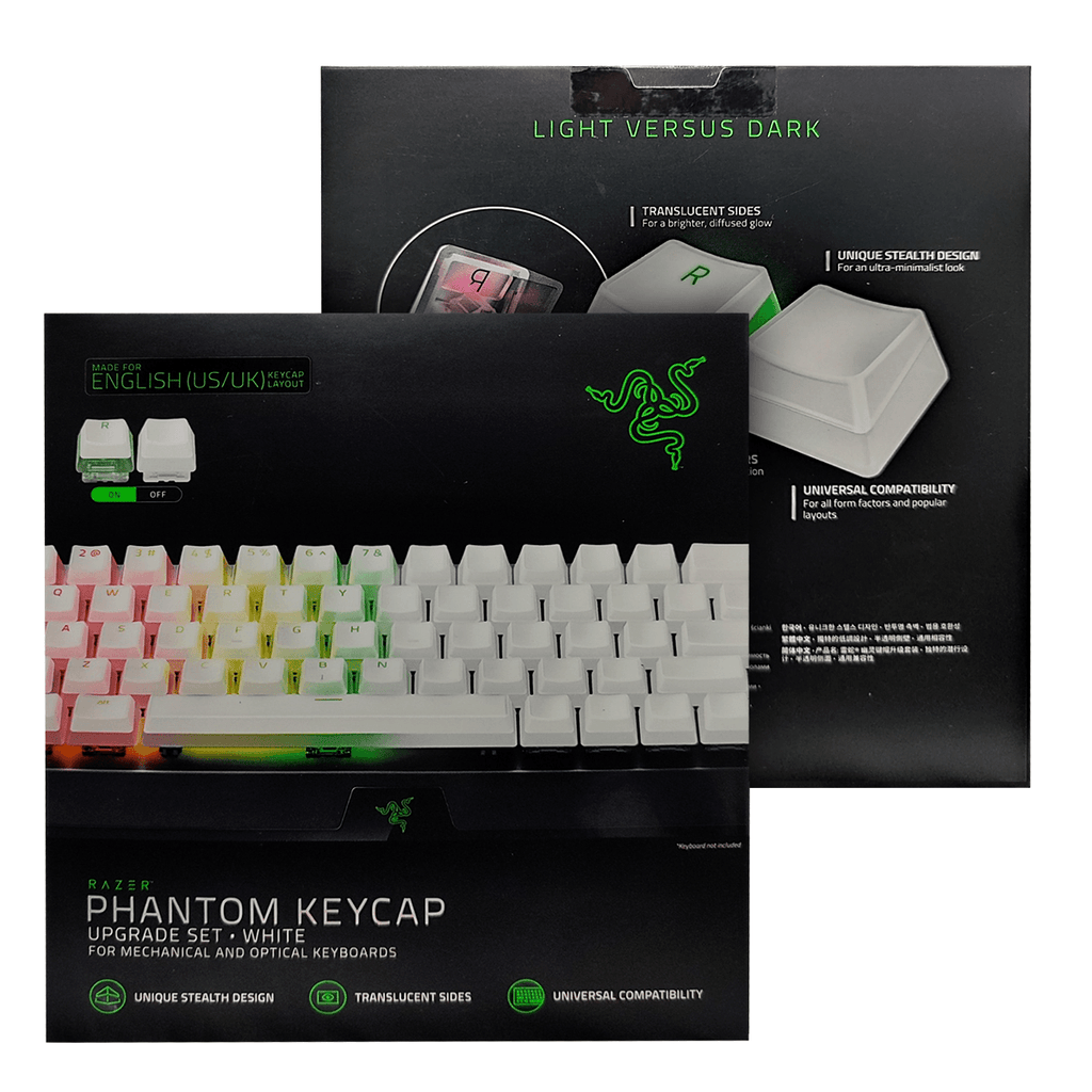 Razer Phantom Keycap Upgrade Set for Mechanical and Optical Keyboards ...
