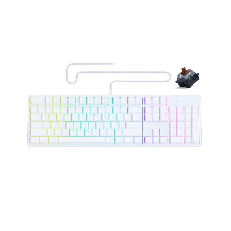 PWNAGE Ultra Custom Optical Mechanical Gaming Keyboard White (Tactile Brown Switches) (UC-MK-WF-OT) - DataBlitz