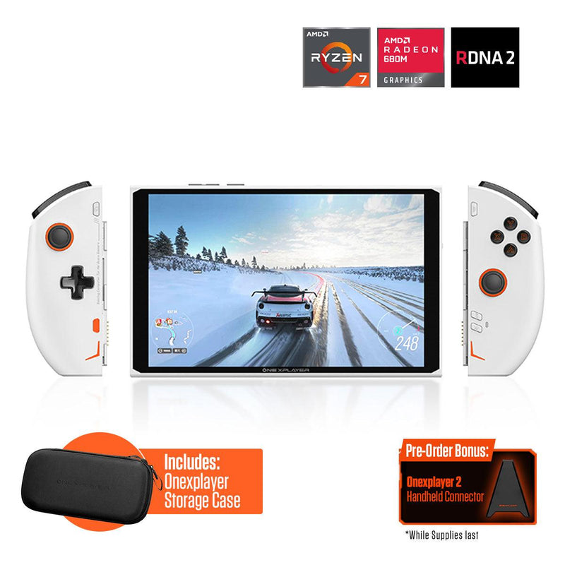 Onexplayer 2 AMD Ryzen 7 6800U 16GB RAM + 1TB SSD Handheld Game Console (White) Pre-Order Downpayment - DataBlitz