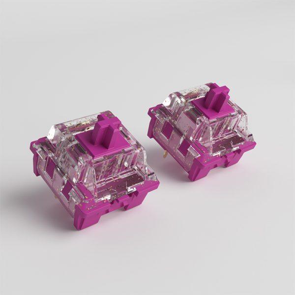 AKKO CS Mechanical Switch Keyboard Replacement 45 pcs (Wine Red-Lubed) - DataBlitz