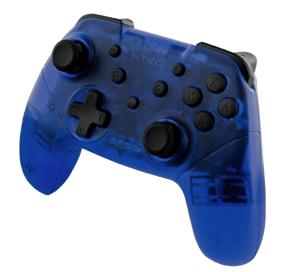 NYKO NSW WIRELESS CORE CONTROLLER TRANSLUCENT BLUE (87263-T83) - DataBlitz