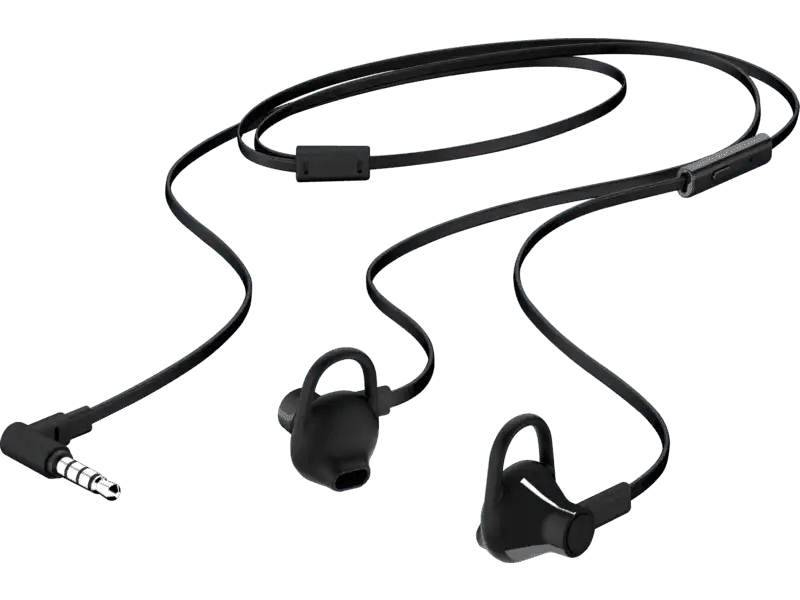 HP 150 IN-EAR HEADSET (BLACK) (X7B04AA) - DataBlitz