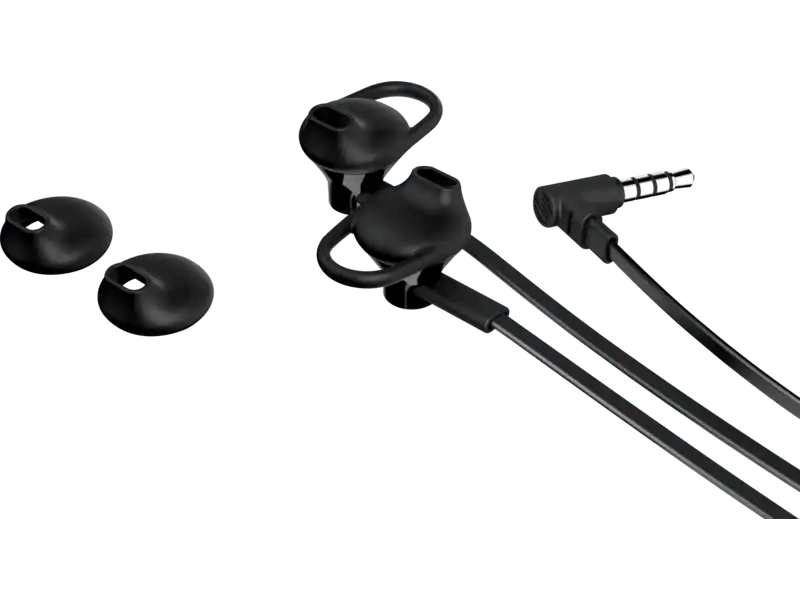 HP 150 IN-EAR HEADSET (BLACK) (X7B04AA) - DataBlitz