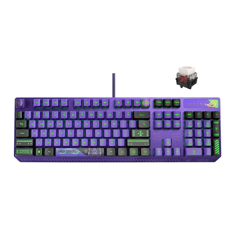 Asus ROG Strix Scope RX Eva Edition Optical Mechanical Gaming Keyboard (ROG RX Red Switch Linear & Swift) (XA10) - DataBlitz