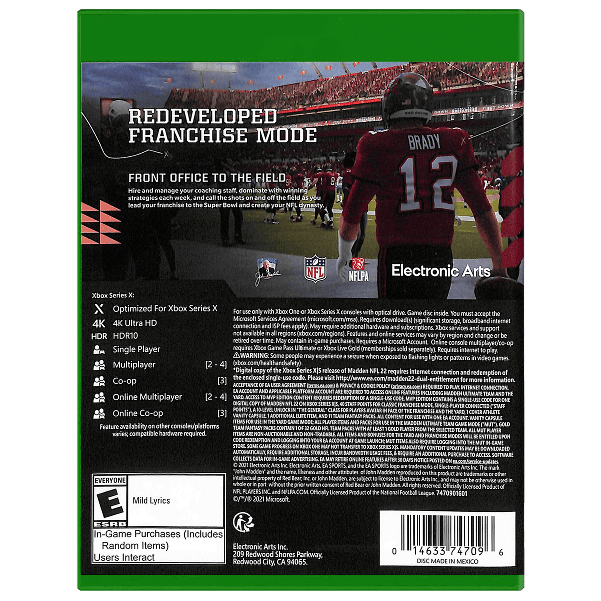 XBOXONE MADDEN NFL 22 MVP EDITION (US) - DataBlitz