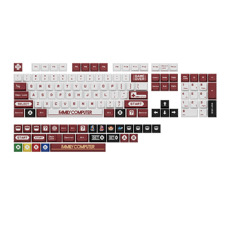 Royal Kludge PBT Keycaps 134 Keys XDA-112