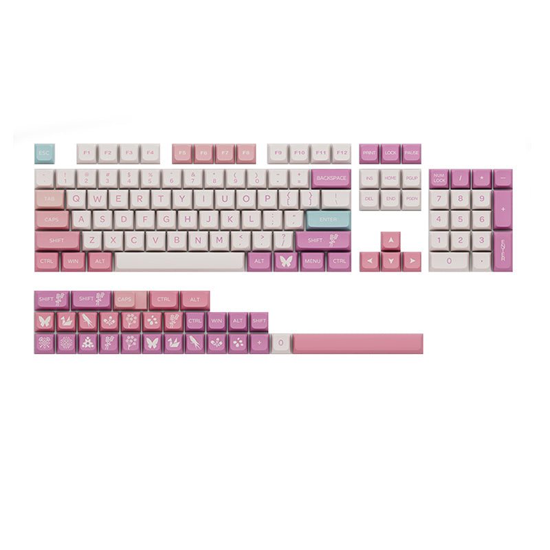 Royal Kludge PBT Keycaps 133 Keys XDA-123