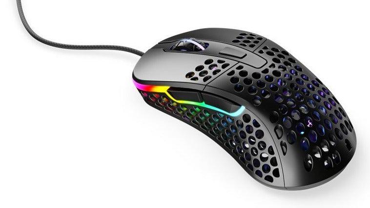XTRFY M4 RGB ULTRA LIGHT GAMING MOUSE (BLACK) - DataBlitz