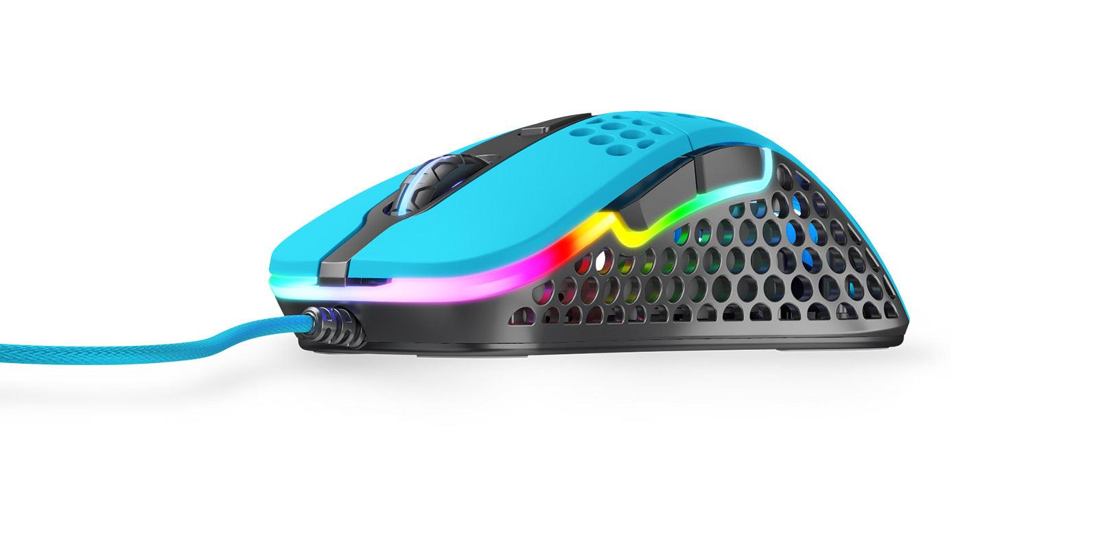 XTRFY M4 RGB ULTRA LIGHT GAMING MOUSE (BLUE) - DataBlitz
