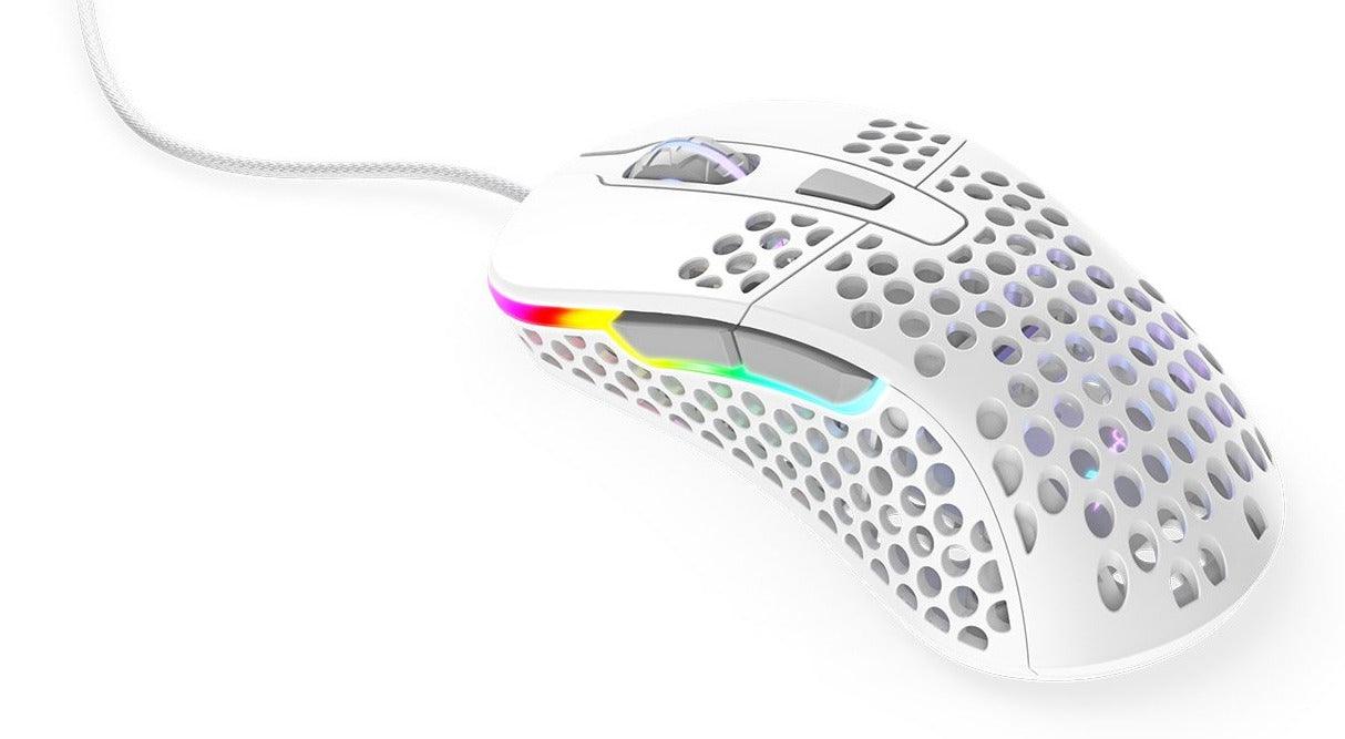 XTRFY M4 RGB Ultra Light Gaming Mouse (White) - DataBlitz