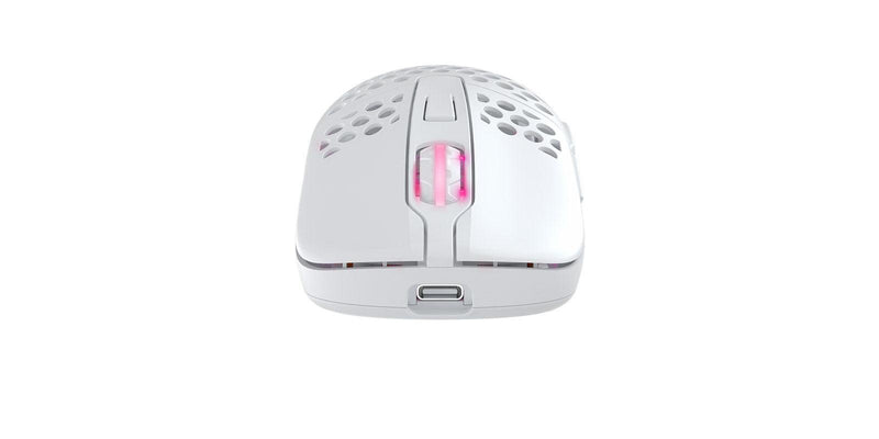 DataBlitz XTRFY - M42 Wireless RGB Ultra Light Gaming Mouse (White)