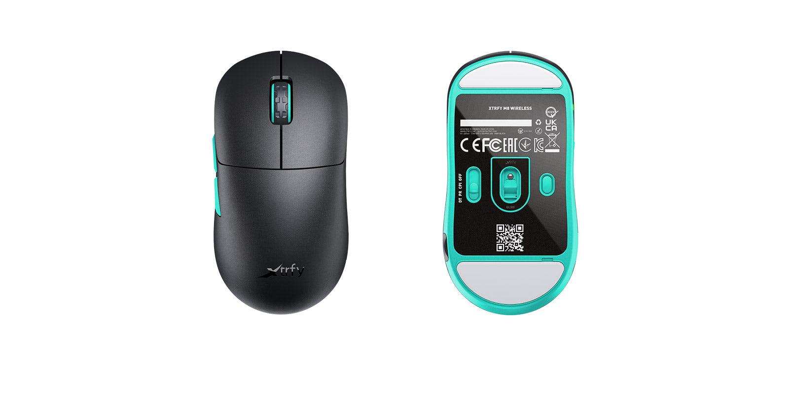 XTRFY M8 Wireless Ultra Light Gaming Mouse (Black) - DataBlitz