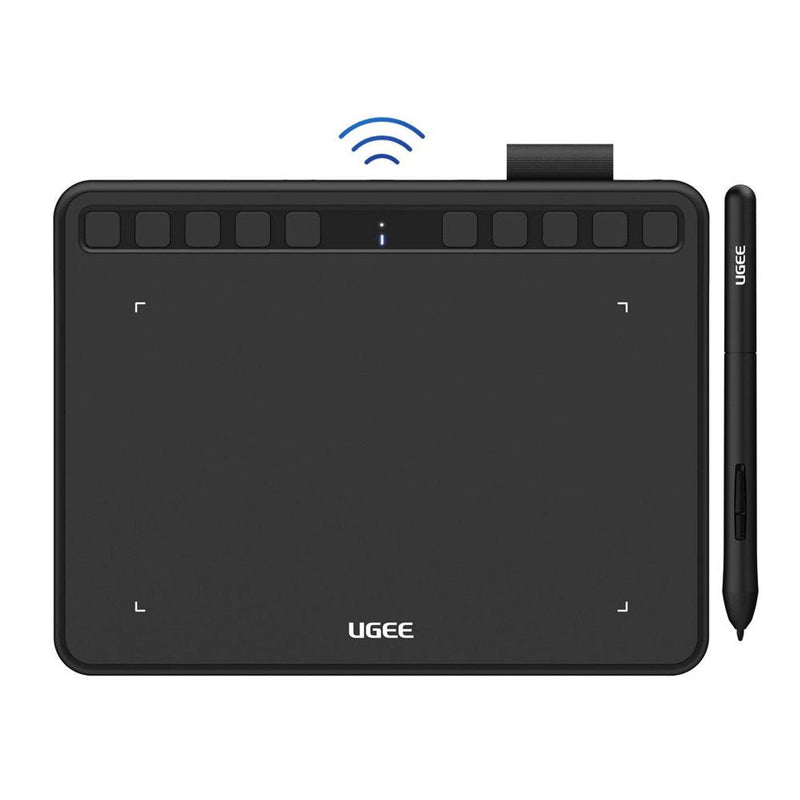 Ugee S1060W 10" Wireless Pen Tablet (Carbon Black) - DataBlitz