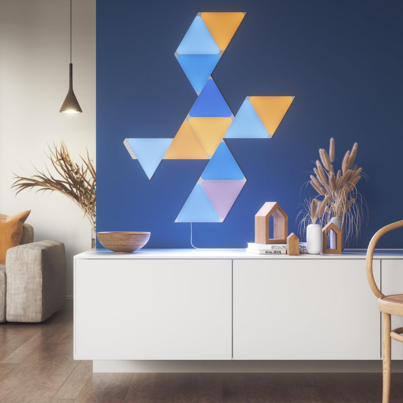 NANOLEAF SHAPES NL47-0002TW-9PK TRIANGLES STARTER KIT 9 LIGHT PANELS - DataBlitz