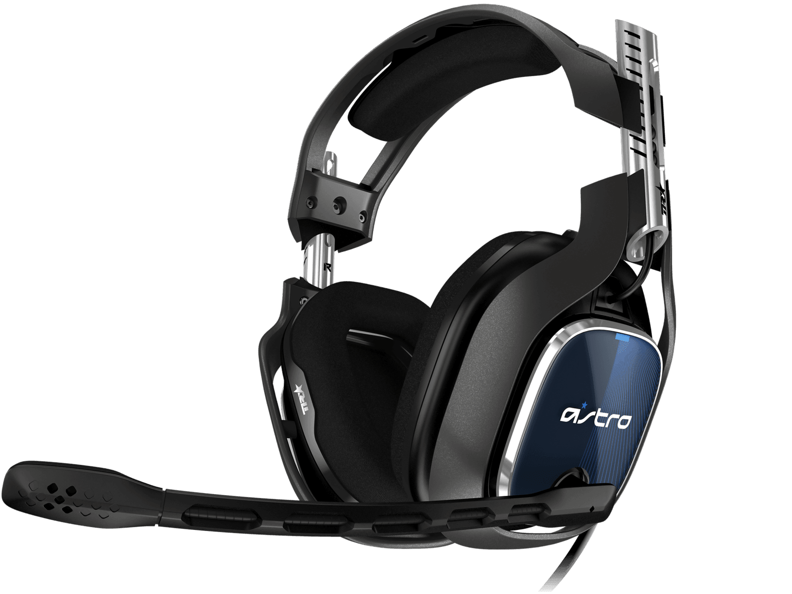 ASTRO A40 TR GAMING HEADSET + MIXAMP PRO (PC/MAC/PS4) (BLUE) - DataBlitz