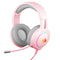 Redragon Mento RGB Stereo Wired Gaming Headset (Pink) (H270-P) - DataBlitz