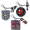 RESIDENT EVIL 3 BIOHAZARD METAL KEYCHAIN COLLECTION (CHOOSE ONE KEYCHAIN VERSION) - DataBlitz