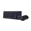 Gofreetech MK600 87-KEYS RGB Mechanical Gaming Keyboard (Brown Switch) + GFT M006 Wireless Optical Mouse Bundle - DataBlitz