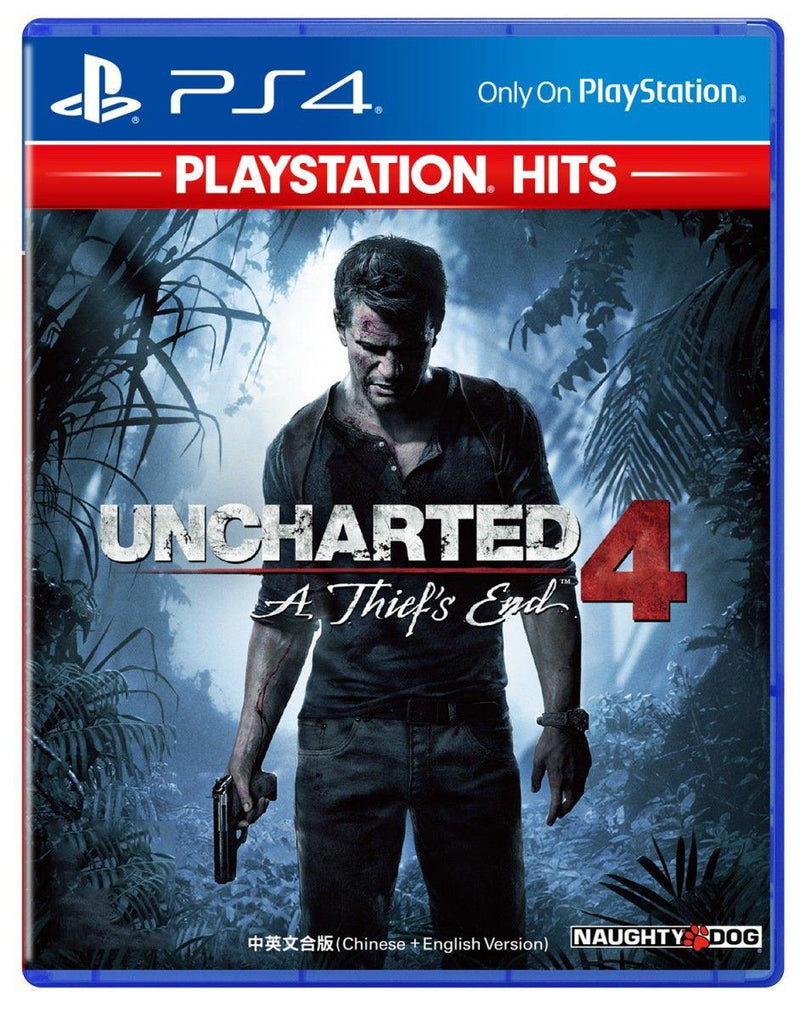 PS4 UNCHARTED 4 A THIEFS END PLAYSTATION HITS - DataBlitz