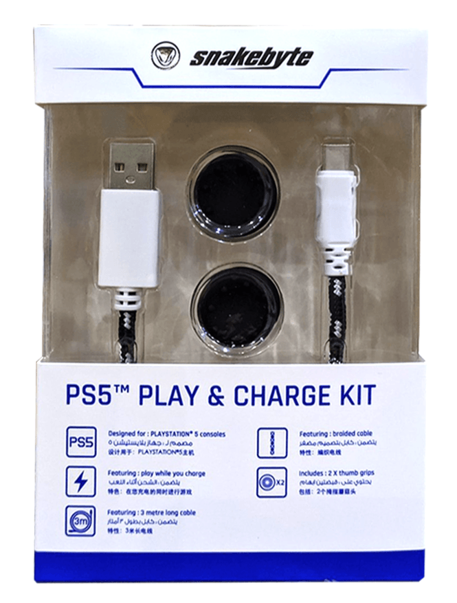 Snakebyte PS5 Play & Charge Kit - DataBlitz