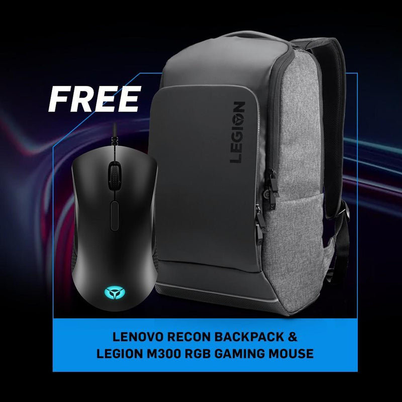 LENOVO LEGION 5 15ACH6 82JW003MPH GAMING LAPTOP (PHANTOM BLUE) | 15.6" FHD | RYZEN 7 5800H | 16GB DDR4 | 512GB SSD | RTX 3050 TI | WIN10 + LENOVO LEGION RECON GAMING BACKPACK - DataBlitz