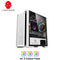 Coolman Ruby Gaming Case With 3X120MM RGB Fans (White)