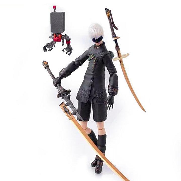 NIER AUTOMATA PLAY ARTS KAI ACTION FIGURE - 9S (YORHA NO.9 TYPE S) DELUXE VER. - DataBlitz