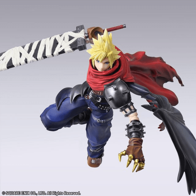 FINAL FANTASY BRING ARTS CLOUD STRIFE ANOTHER FORM VARIANT ACTION FIGURE - DataBlitz